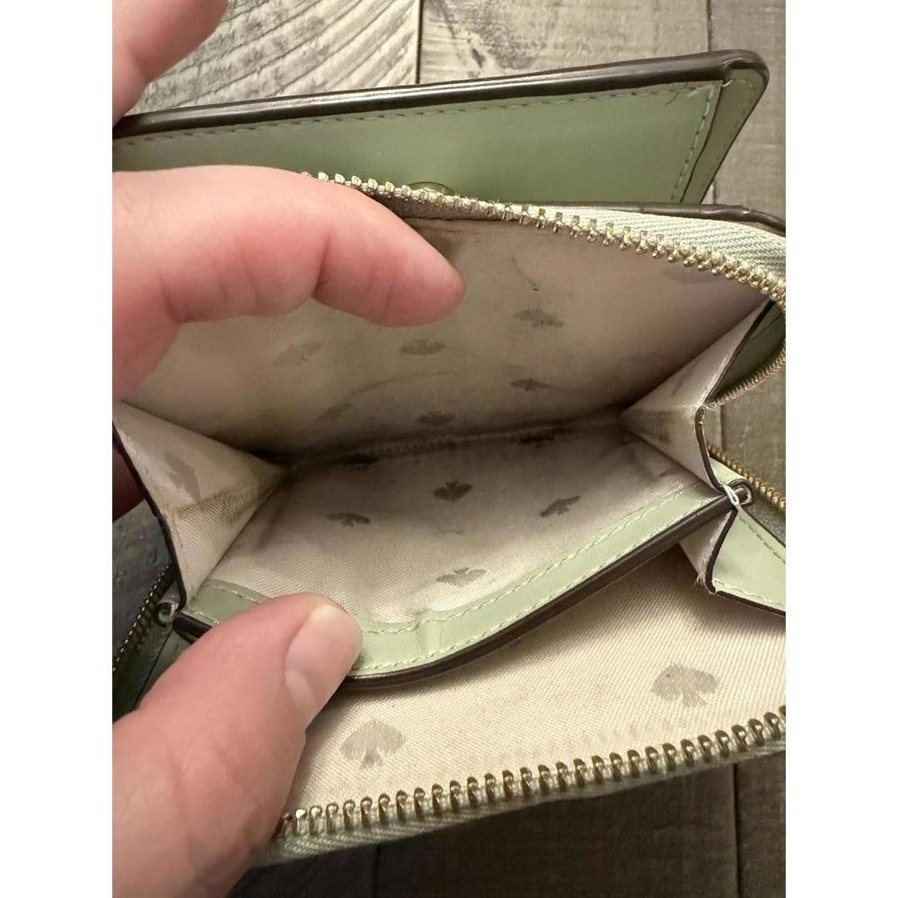 Kate Spade mint green wallet - Picture 9 of 13
